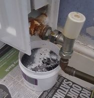 leaking radiator